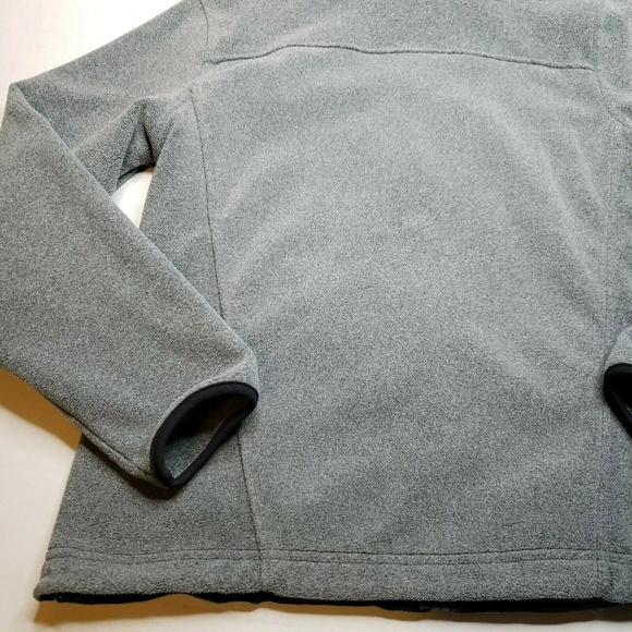 L.L. Bean Polartec Womens Gray Zip Up Fleece - Picture 7 of 8